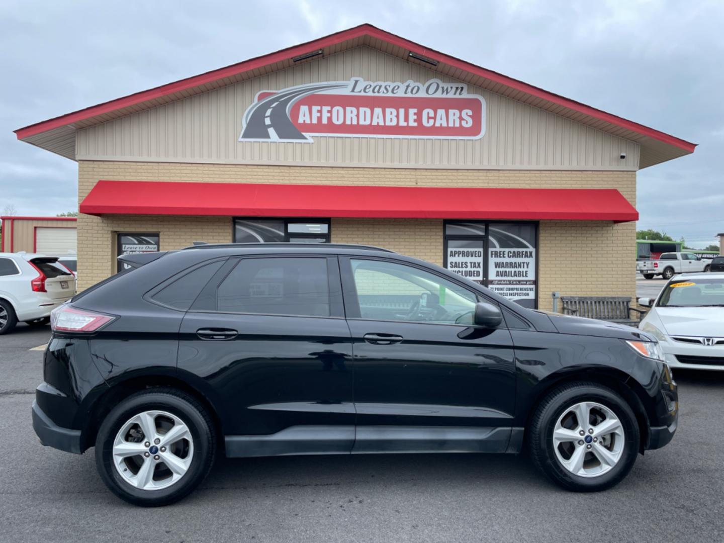 2018 Black Ford Edge (2FMPK3G91JB) with an 4-Cyl, EcoBoost, 2.0L engine, Auto, 6-Spd SelShft transmission, located at 8008 Warden Rd, Sherwood, AR, 72120, (501) 801-6100, 34.830078, -92.186684 - Photo#0